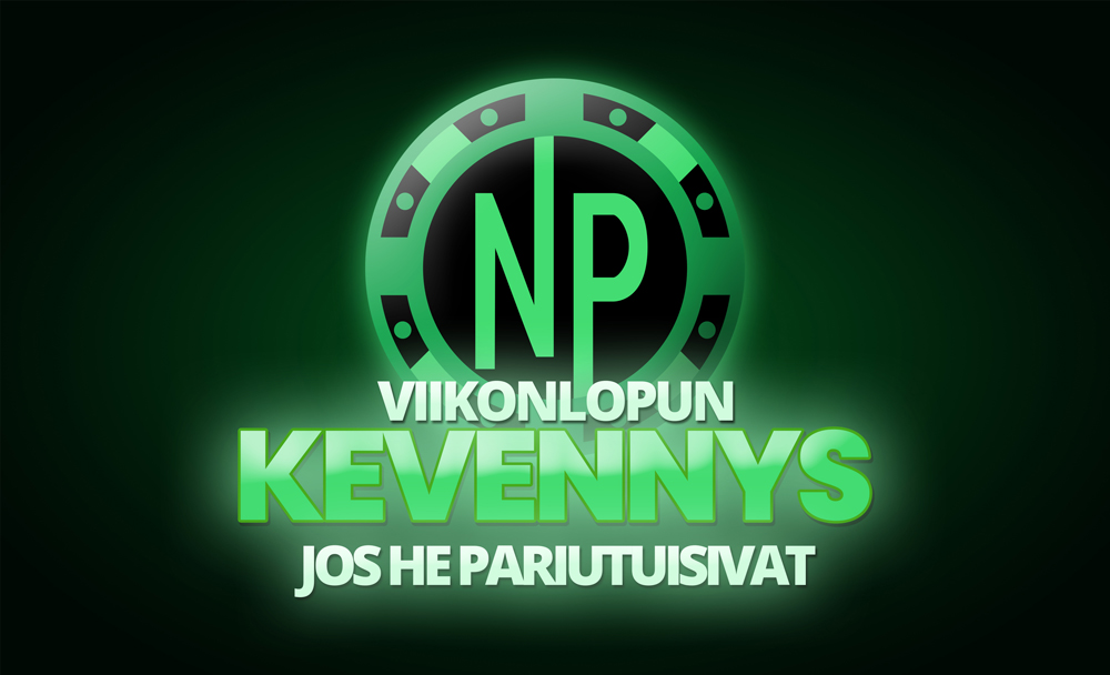 Tummanvihreä tausta jossa etualalla nettipokeri.com -sivuston logo artikkeliotsikolla. Logossa lyhenne NP ja yleisvärityksenä vihreän eri sävyt.