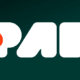 Valkea logo vihreällä taustalla.