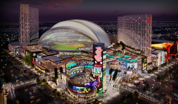 Uusi Bally's on kasino ja viihdekeskus, joka yhdistää kasinon baseball-stadioniin