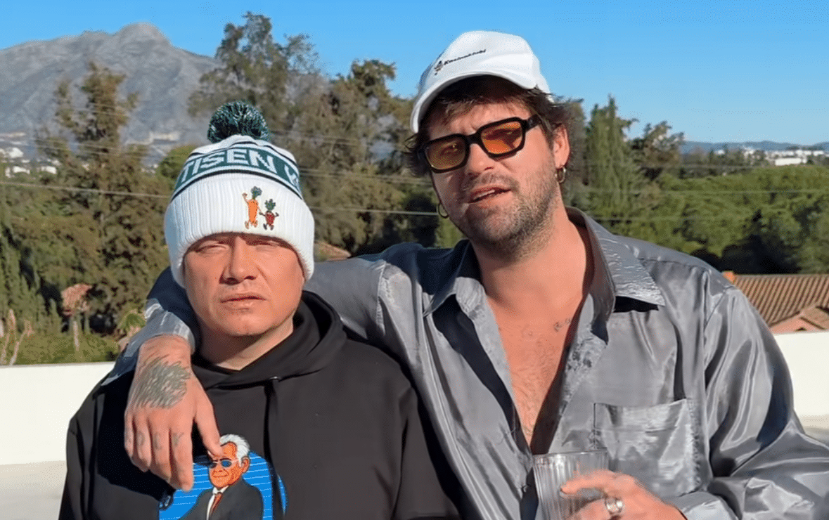 Ilari Sahamies ja Daniel Hellman