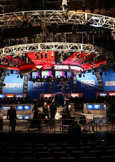WSOP Main Eventin televisoitu pöytä