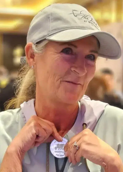 Katherine Kolberg, pokerilegenda Jack Kellerin tytär, voitti pokeriturnauksen Las Vegasissa