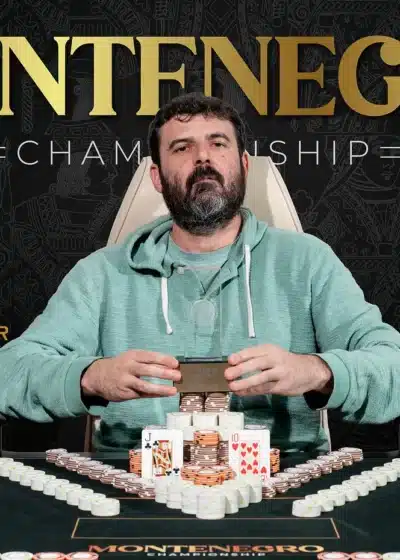 Timur Margolin juhlii turnausvoittoa Montenegrossa