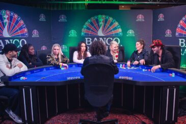 Julkkispelien Bratislavassa nähty kokoonpano pokeripöydän ääressä