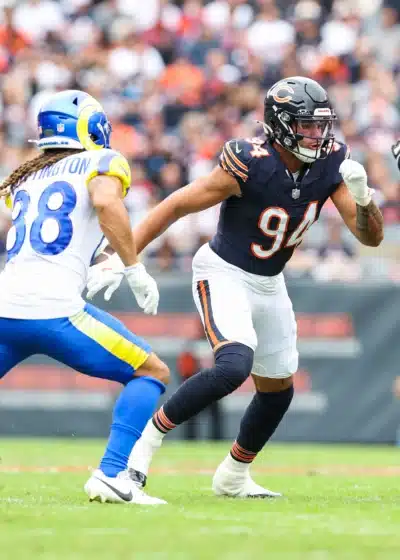 Los Angeles Rams kohtaa Chicago Bearsin jäätävän kylmässä Chicagossa