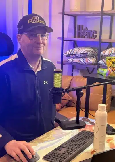 Phil Helmuth striimaamassa