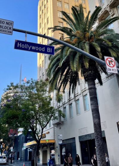 Los Angeles Hollywood Boulevardin kyltti