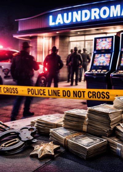 Teksasilaisesta pesulasta löytyi laiton peliluola, ja kaiken takana oli kaupungin pormestari