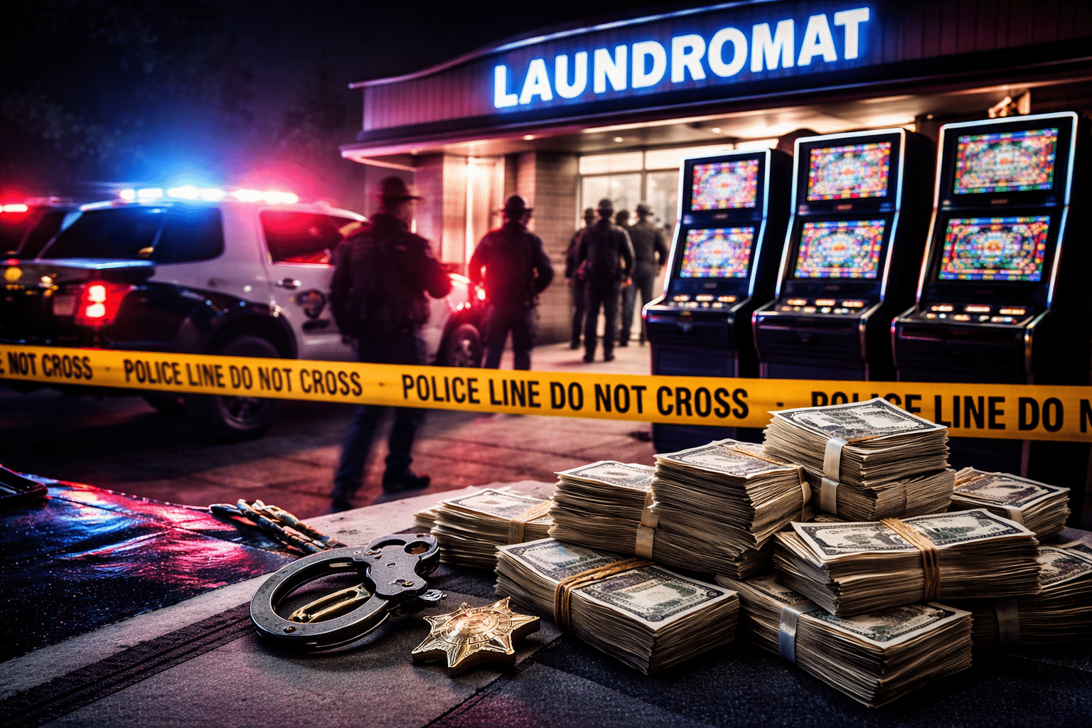 Teksasilaisesta pesulasta löytyi laiton peliluola, ja kaiken takana oli kaupungin pormestari