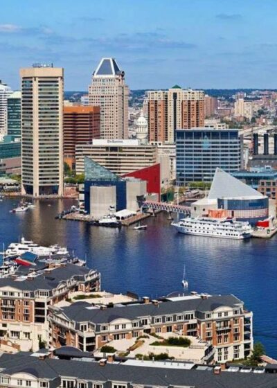 Baltimoren kaupungin skyline