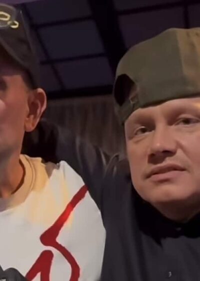 Ilari Sahamies ja Veli-Pekka Alakorva nettipokeri.comin Julkkispeleillä Bratislavassa kaulakkain