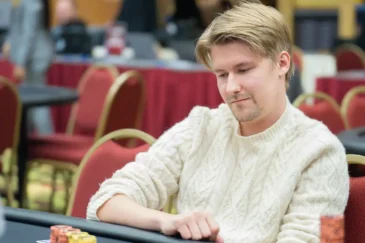 Santeri "Santru" Pohjalainen pokeripöydässä