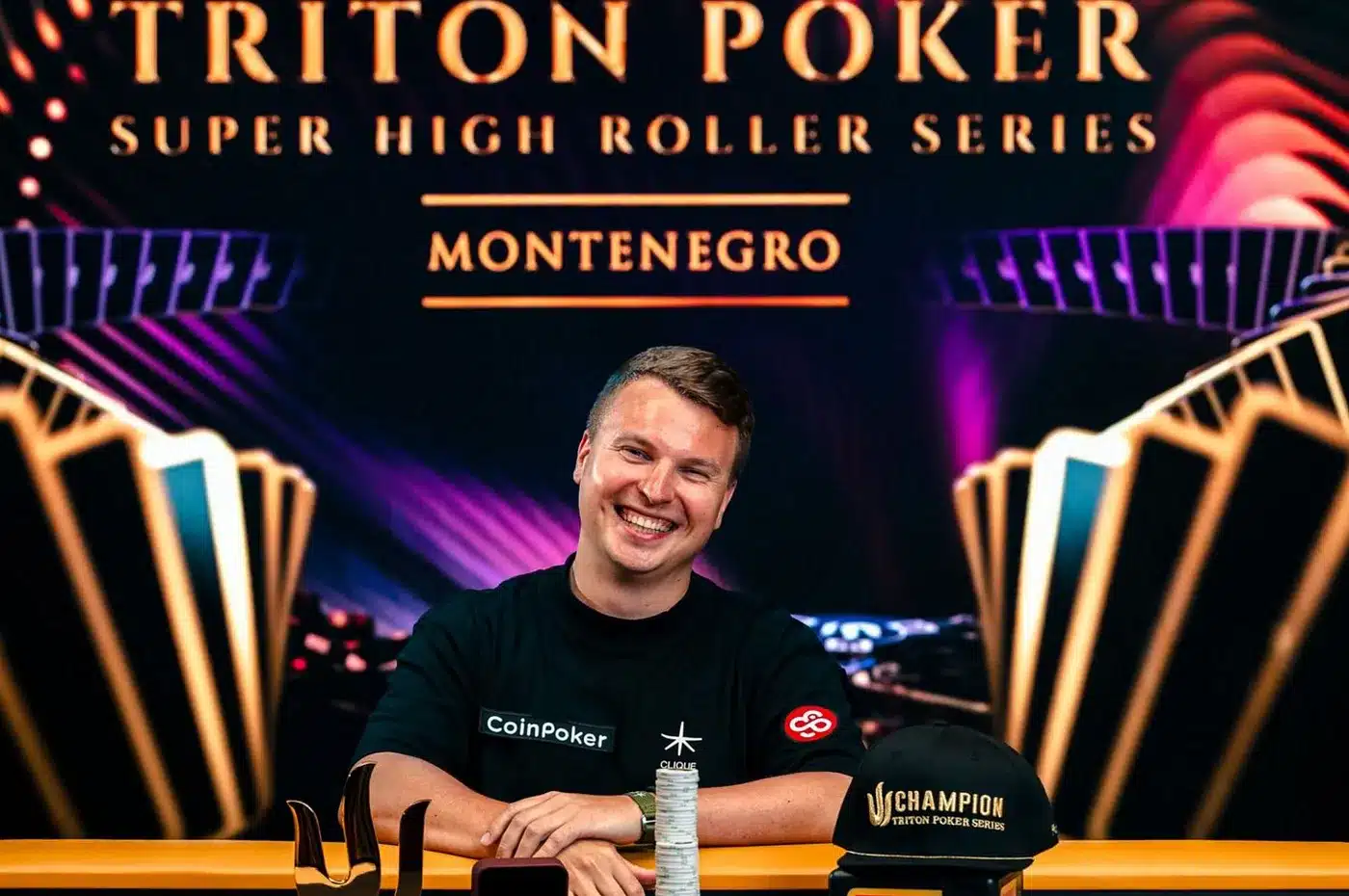 Aleks Ponakov voittajana Triton Pokerissa