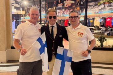 Lauri Sääskilahti ja veljet WSOP:ssa ennen finaalipöytää