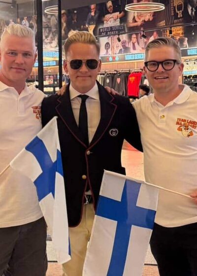 Lauri Sääskilahti ja veljet WSOP:ssa ennen finaalipöytää