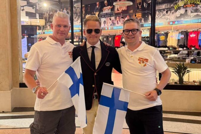 Lauri Sääskilahti ja veljet WSOP:ssa ennen finaalipöytää