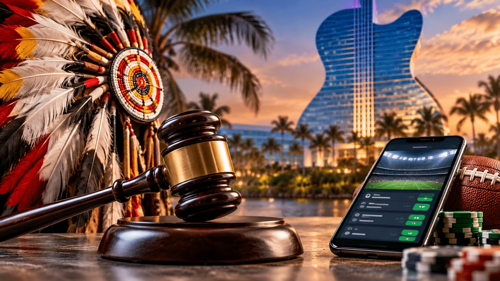 DraftKings joutuu oikeuteen Seminole-heimon kanssa
