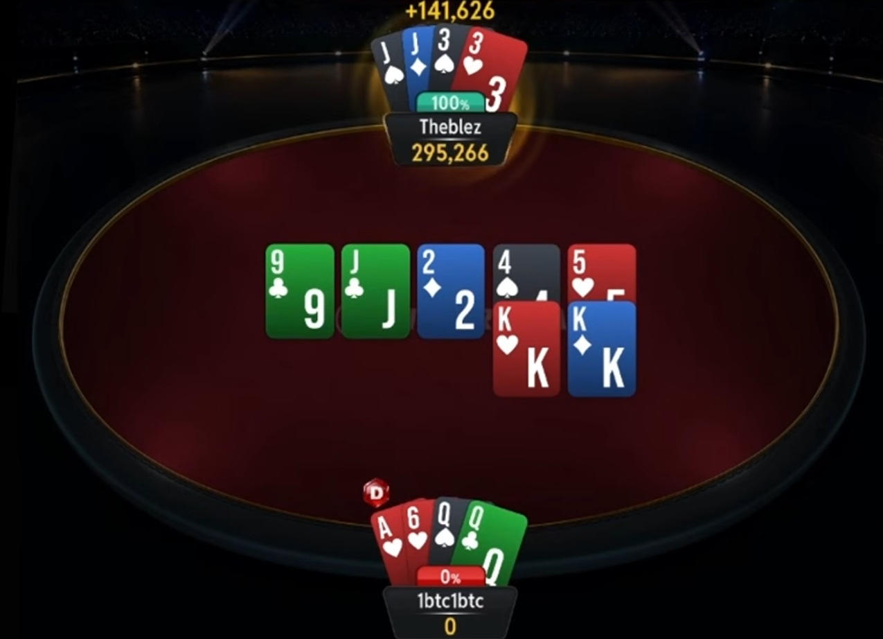 Eelis Pärssinen vs Jared Bleznick 300k pot.